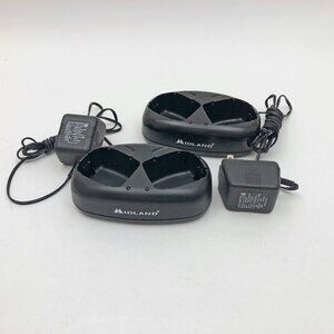 Midland Dual Desktop Charger w/Power Supply Set of 2 Model 18CVP8